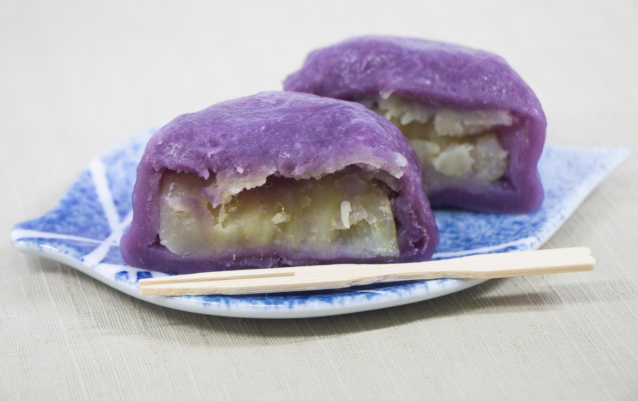 いきなり団子 紫芋