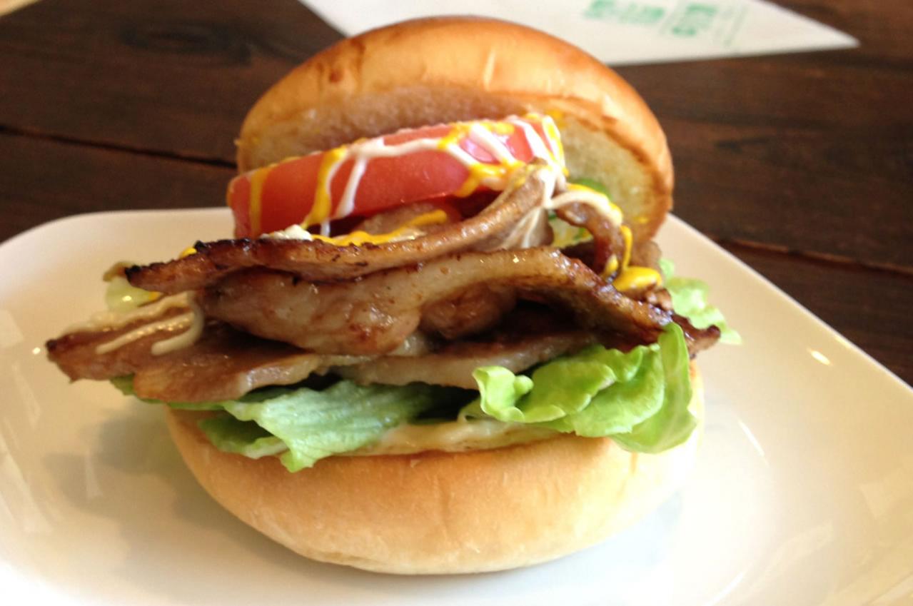 対馬とんちゃんバーガー