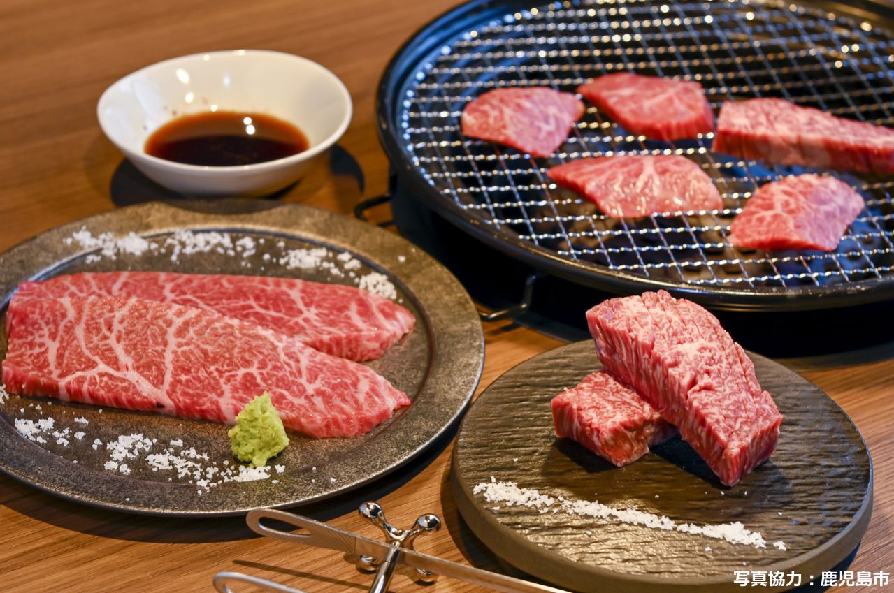 鹿児島黒牛の焼肉