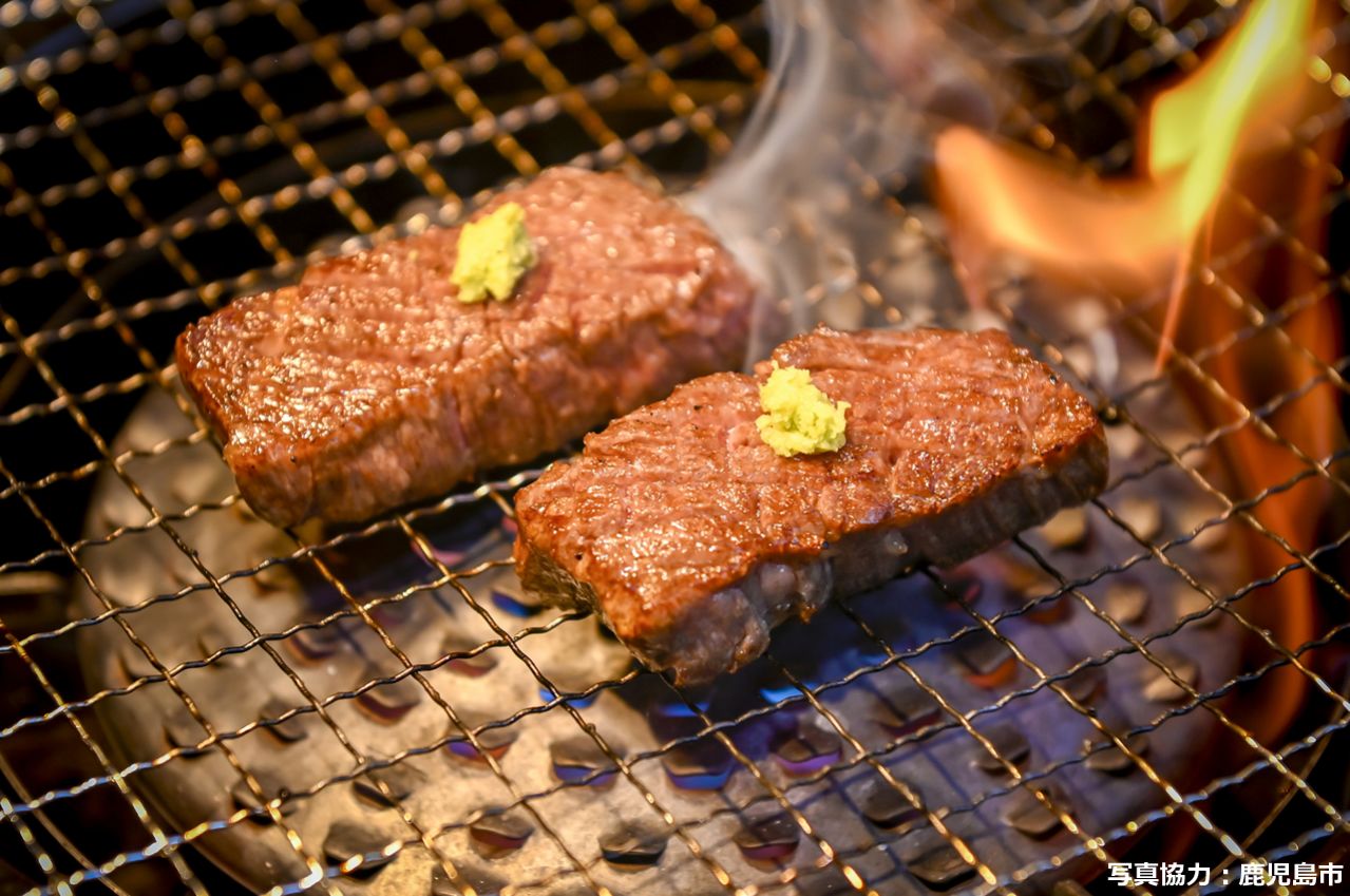 鹿児島黒牛の焼肉