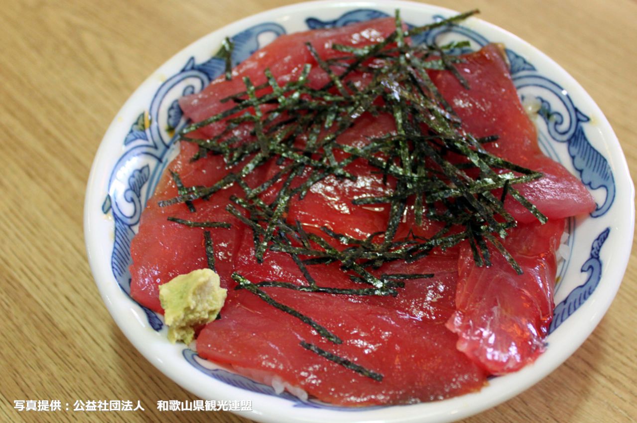 和歌山県　まぐろ丼