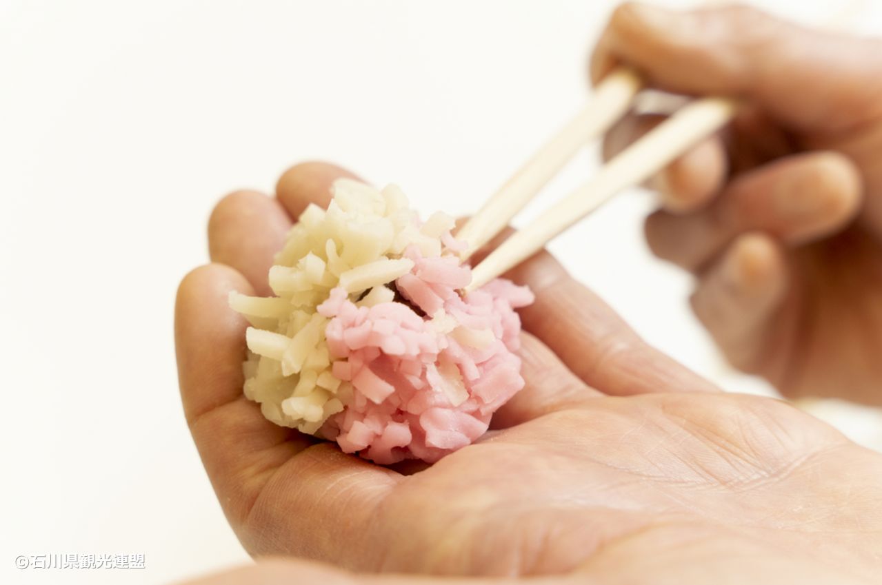 石川名物　和菓子作り体験