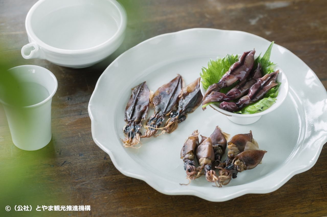 富山のホタルイカ