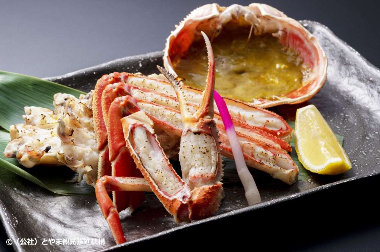ズワイガニ 焼きガニ①