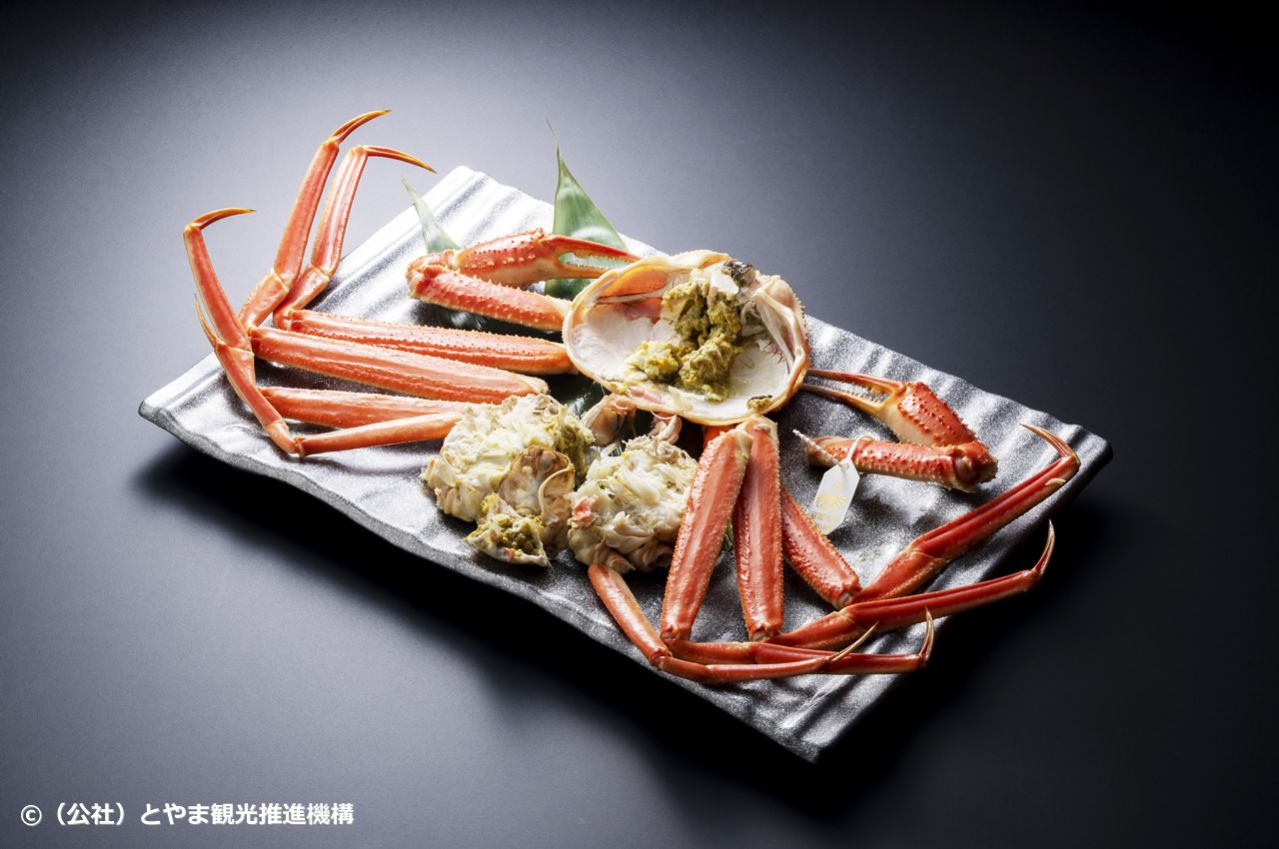 ズワイガニ 茹でガニ①