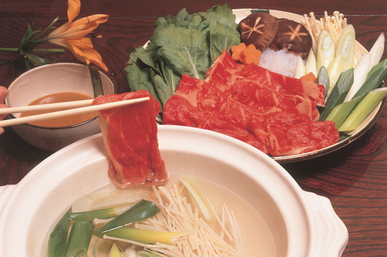 若狭牛のしゃぶしゃぶ