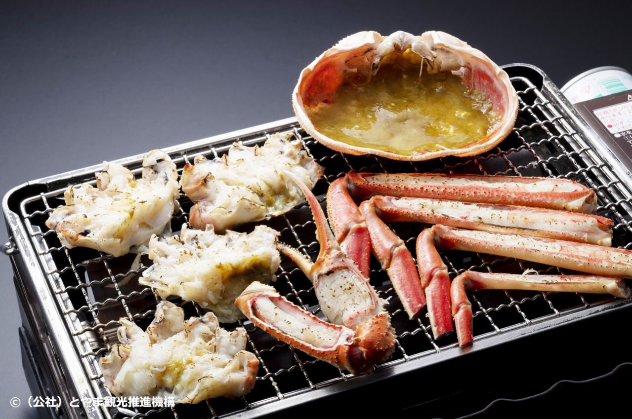 ズワイガニ 焼きガニ②
