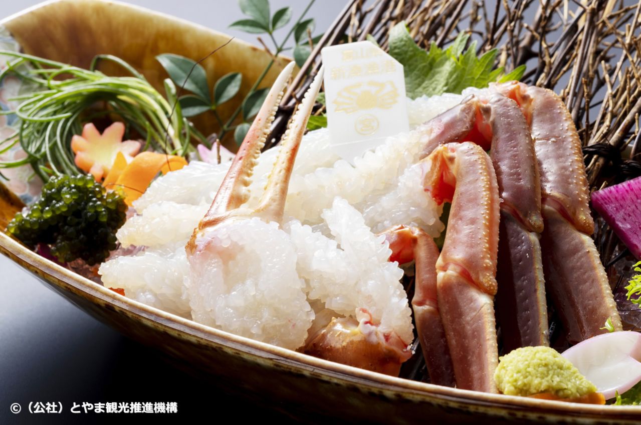 ズワイガニ お造り