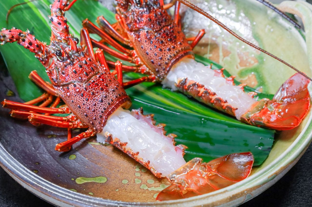 伊勢海老のしゃぶしゃぶ