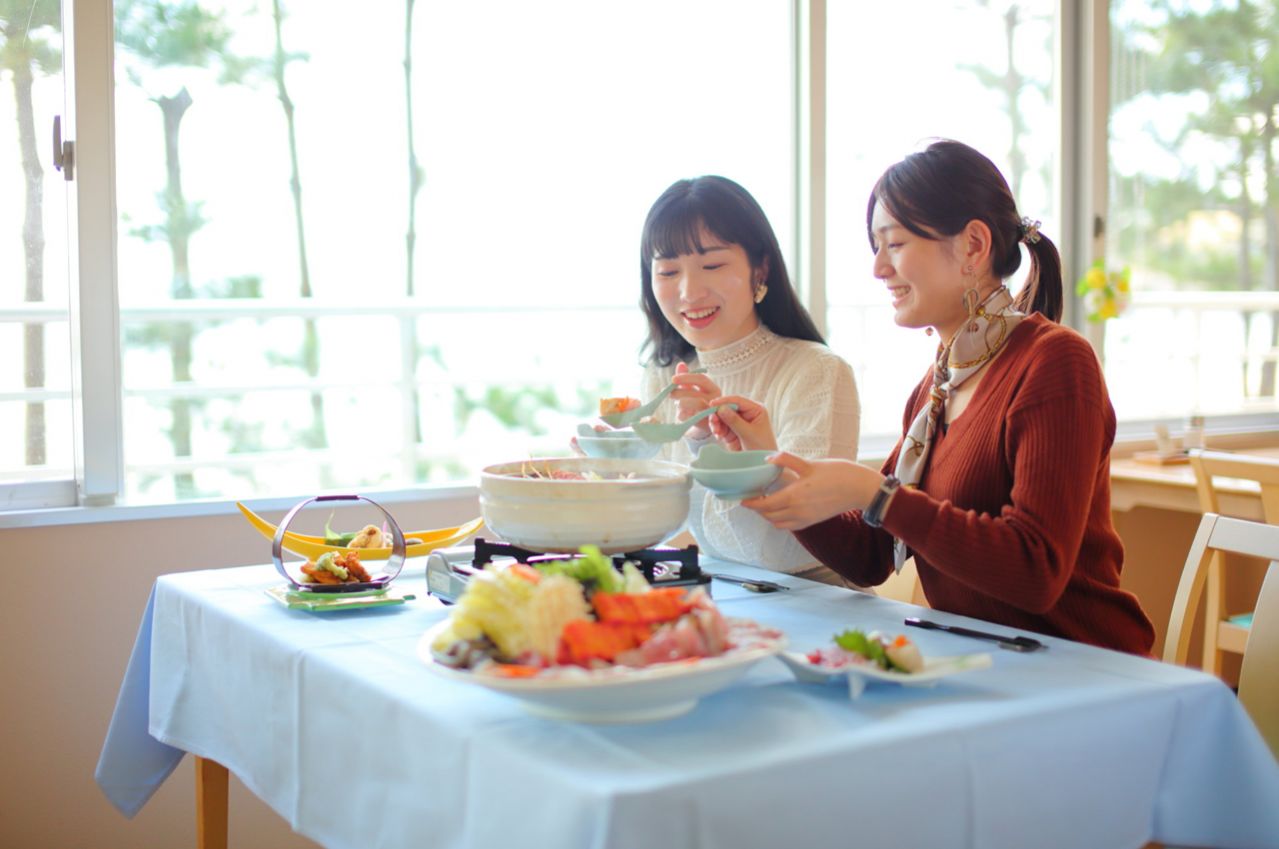 あんこう鍋（千畳苑）