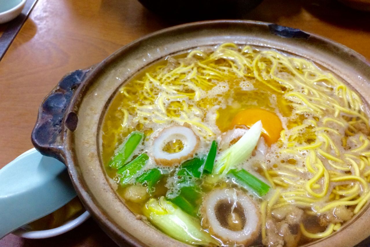 鍋焼きラーメン